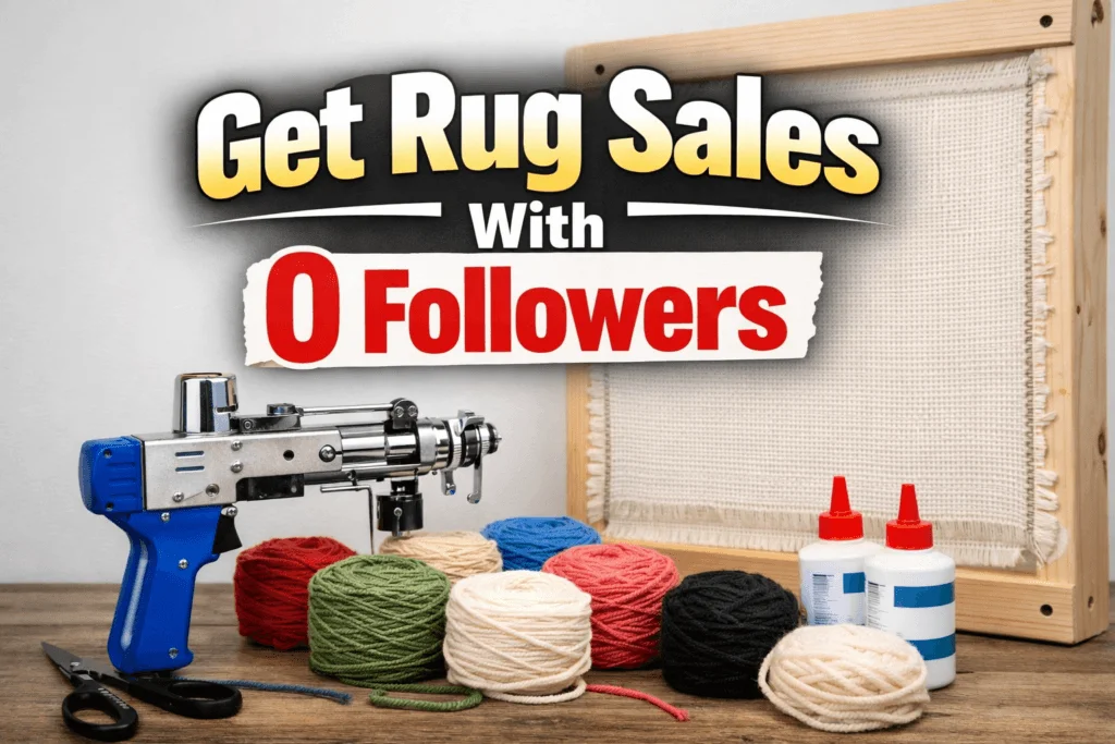  Sell Your Tufted Rugs FAST Using Social Media 