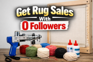 Blog | Hustle Setup Sell Your Tufted Rugs FAST Using Social Media