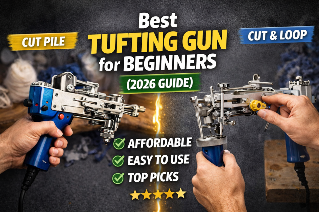 🧶 Best Tufting Gun for Beginners (2026 Guide) Best Tufting Gun for Beginners