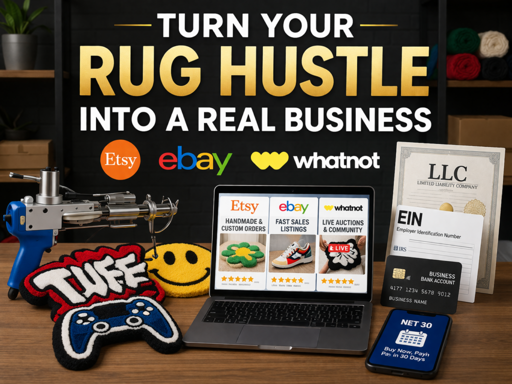 How to Turn Your Rug Hustle Into a Real Business