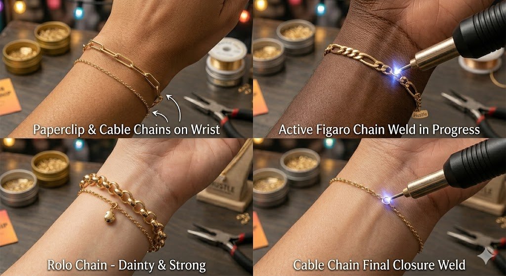 cain links permanent jewlery