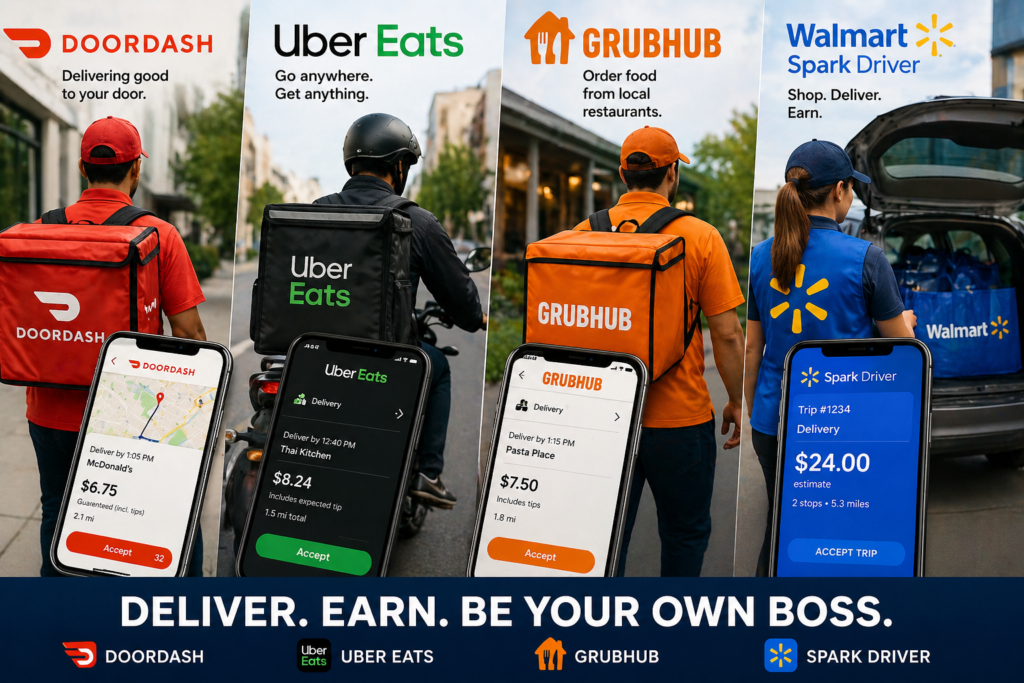 Flexible Side Gigs That Pay Fast (Apps + No-App Ideas That Actually Work in 2026) Flexible Side Gigs