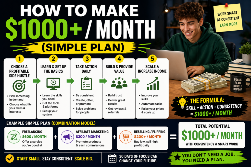 High Paying Side Hustles for Students (Make $1000+/Month) high paying side hustles for students