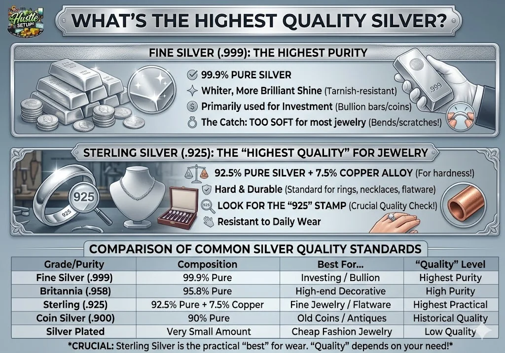 Whats the Highest Quality Silver?