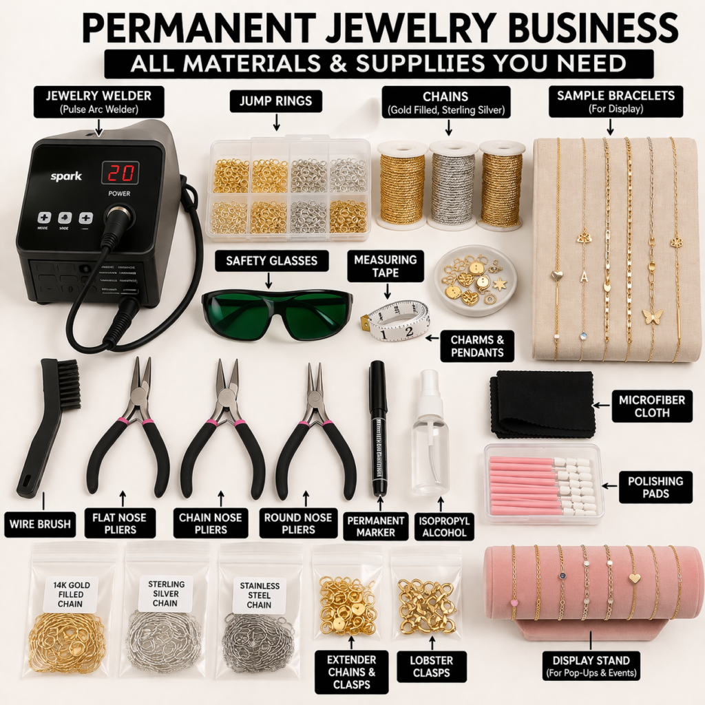 permanent jewelry starter kit 2026