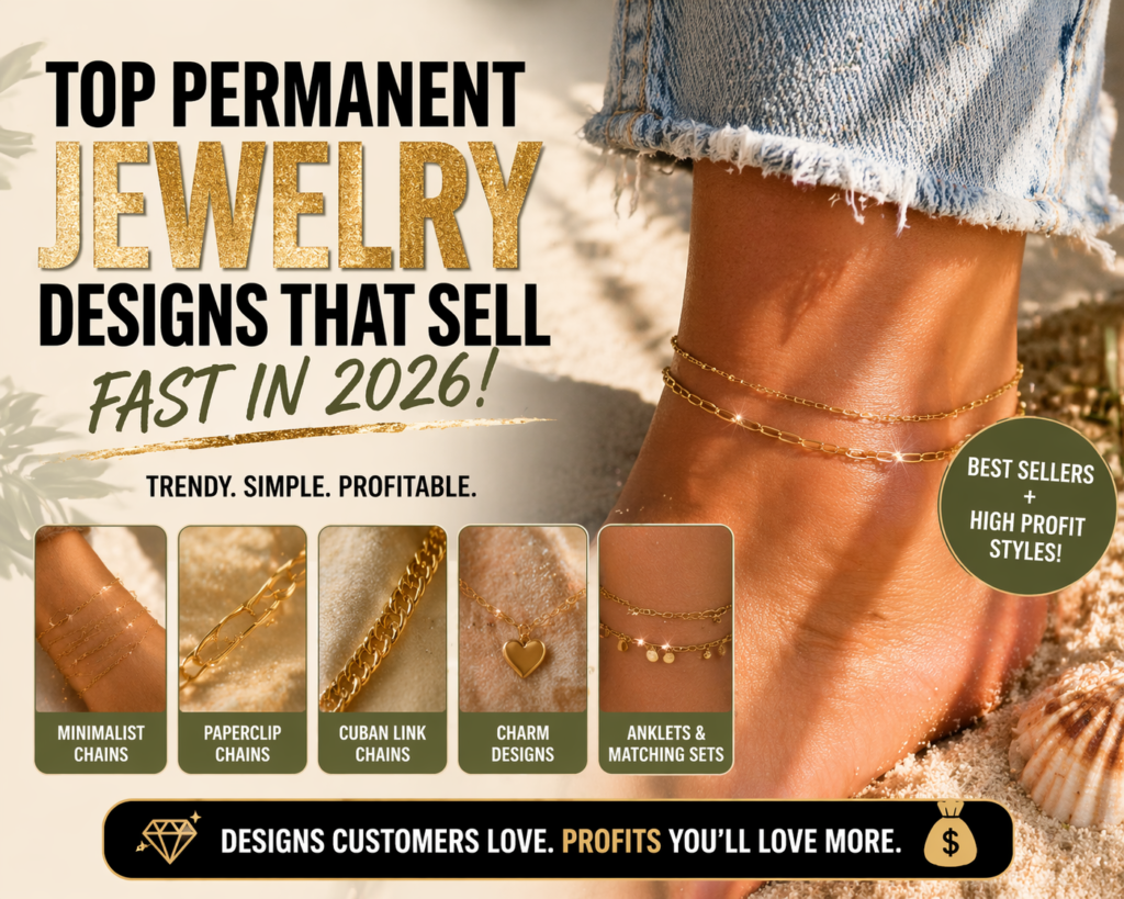 top permanent jewelry designs that sell fast gold anklet and bracelet styles 2026