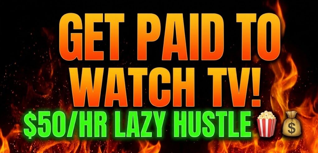 The "Lazy" Side Hustle: Make $50/Hour While You Watch Netflix 🍿