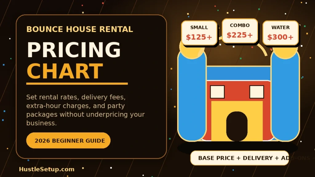Bounce House Rental Pricing Chart: How Much to Charge Per Event permanent jewelry consent form template